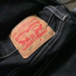 Black Slim Stretch 511 Jeans